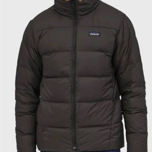 Patagonia Mens Silent Down Jacket Black NWT